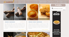 Desktop Screenshot of en-cuisine.fr